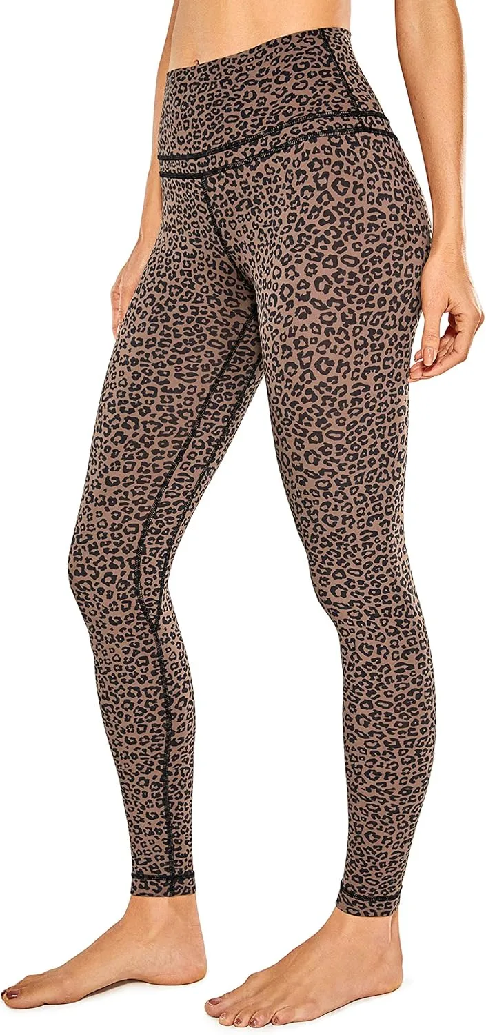 CRZ YOGA Women's Naked Feeling I Workout Leggings 28 Inches - High Waisted Full-Length Yoga Pants