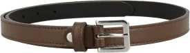 FASHIONGEN - Woman Italian Leather Belt, 2 cm width Ladies Belt for dress, pants, LINDA