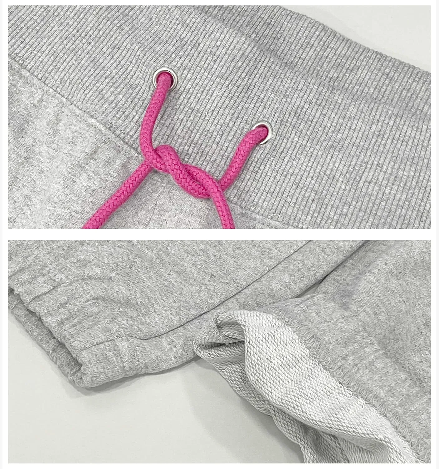 U.S. Polo Assn. Essentials Womens Sweatpants with Pockets, Comfy and Breathable French Terry Joggers for Women